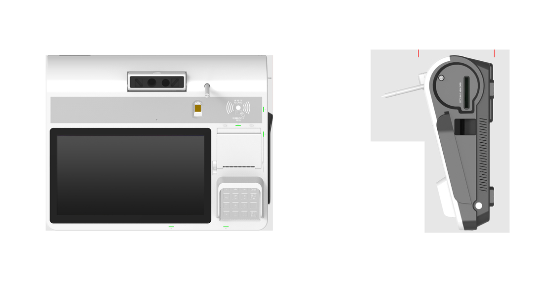 Transactions with Advanced ATM Solution RJ45 LAN Interface 1 USB Port 2 GNSS Antenna