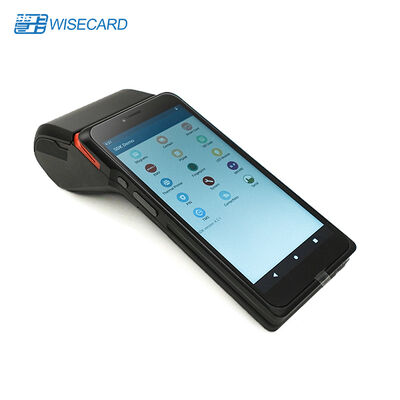 Wisecard T80N Android POS Terminal with Built-in Thermal Printer and EMV Compliance for Secure Payments Financial Pos Machine