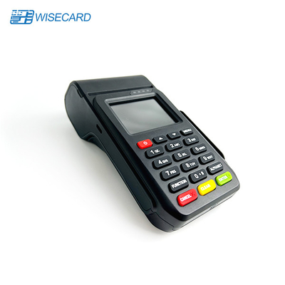 پرداخت موبایل وای فای لینوکس POS ترمینال IC کارت خوان 0.3m Pixel Camera