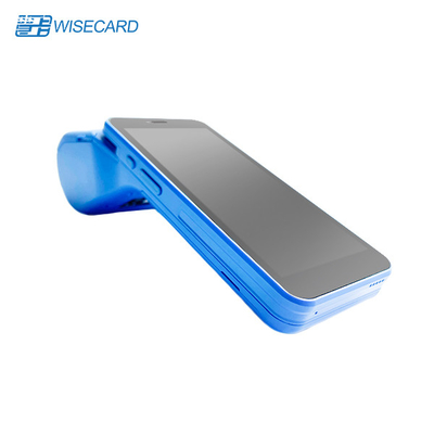 چهار هسته ای EMV اندروید Pos ترمینال مینی نقدینگی ثبت نام بدون تماس کارت خوان