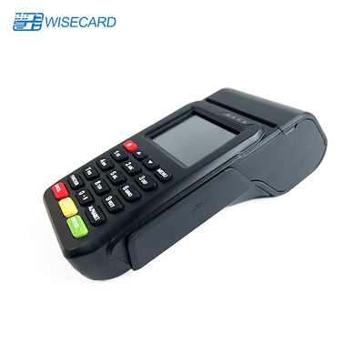 EMV Smart Portable Pos Terminal ماشین دستی لینوکس با پرینتر حرارتی