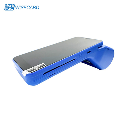 ترمینال POS اندرویدی EMV با چاپگر حرارتی 58 * 40 میلی متری و تأیید اثر انگشت