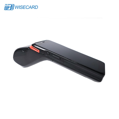 اثر انگشت بیومتریک ترمینال پرداخت اندروید دوربین 5MP ساخته شده در پرینتر حرارتی