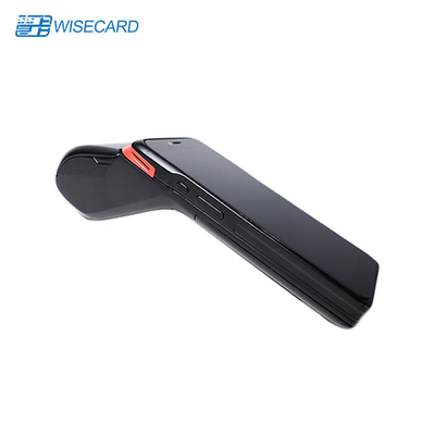 چهار هسته ای اندروید POS ترمینال باتری 5000mAh ساخته شده در چاپگر حرارتی