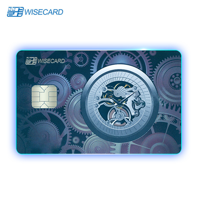 LED Illuminated Smart Card with 360° Edge Glow for VIP Services
