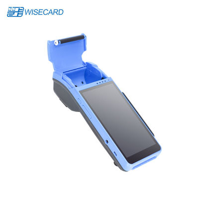 صفحه نمایش لمسی 5.5 اینچی ترمینال POS دستی موبایل Android 7.0 4G
