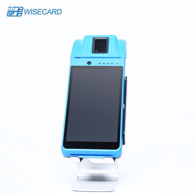فروش داغ WCT-T90 Android 7.0 دستی PDA Machines صفحه لمسی موبایل POS سیستم با چاپگر