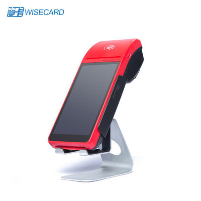 4G سیستم POS موبایل WCT-S8 دستی هوشمند Android 7.0 ترمینال Pos با یکپارچه سازی اسکنر بارکد