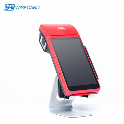 چاپگر Nfc تلفن همراه پرداخت کارت تلفن بی سیم 4G Android Hand Pos Terminal