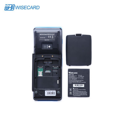 رستوران Android 7.0 4g Nfc Hand Pos System 5800mAh