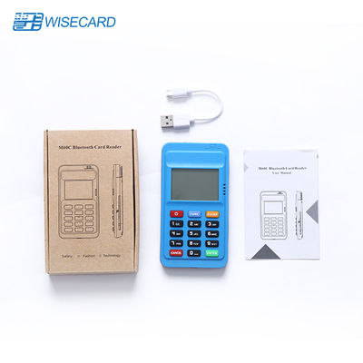 PCI PTS قابل حمل MPOS Android Terminal Wisecard برای کارت IC