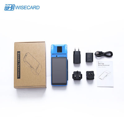 QR Code بدون تماس Smart POS Terminal MTK MT8735 NFC 13.56 مگاهرتز