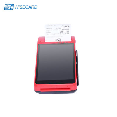 Android 7.0 13.56 مگاهرتز ترمینال پرداخت POS دستی 4G WIFI EMV PCI
