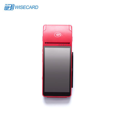 WCT-S8 Nfc 16 GB EMMC Mobile Pos Terminal 8M Pixel Wifi MTK MT8735