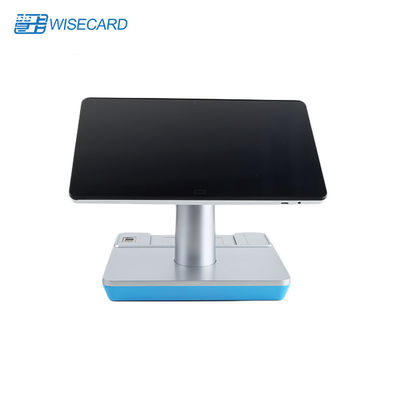 15.6 اینچ 1.2 گیگاهرتز Wisecard Android Touch Pos Machine IEC 14443 با نرم افزار