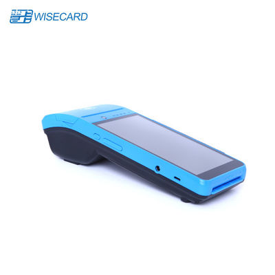 ترمینال بلوتوث Pos 7.4V 5800mAh Pos Handheld Pos Machine 16GB EMMC PCI 3.0