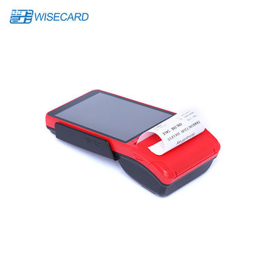 4 سیستم پرداخت POS همراه 5800 میلی آمپر ساعتی EDGE GPRS پرداخت دستی