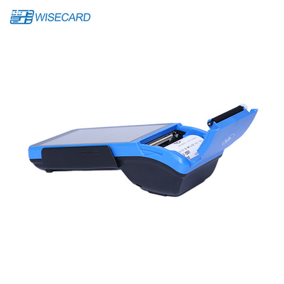 2.4GHz ISM 8M Pixel Handheld POS Terminal PCI UMTS with Label Printer