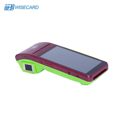 2 گیگابایت LPDDR3 PBOC پایانه دستی Android Pos 5800mAh TDD LTE