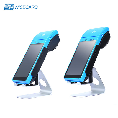 DC HSPA بی سیم POS ترمینال EDGE GPRS 4 PSAM با اسکنر بارکد NFC