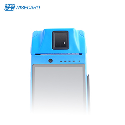 PCI 5.0 Touch Screen POS ترمینال EDGE GPRS 5.5 اینچی PBOC با چاپگر حرارتی