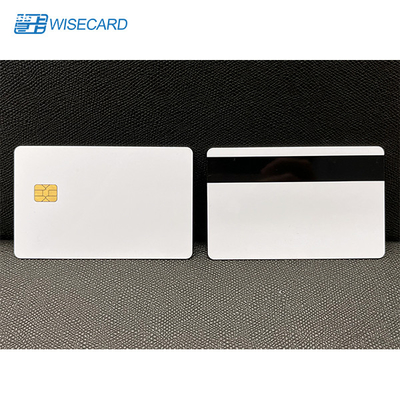 WCT SLE4442 کارت تراشه EMV سفید HiCo 2 کارت نوار مغناطیسی خالی