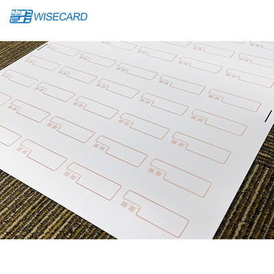 Wisecard EMV Chip Proximity ID Prelam Inlay برای تولید کارت هوشمند EMV