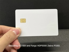 کارت‌های جاوا Smartelf کارت‌های تراشه هوشمند J2A040 سازگار با نوار مغناطیسی مشکی HICO 8.4 میلی‌متری