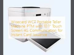 دستگاه حسابداری قابل حمل Wisecard WCT PTM با 10.1